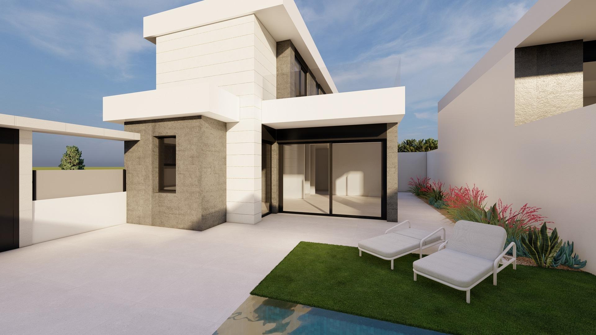 27-1 Modern New Build Villas in Pilar de la Horadada Close to the Beach