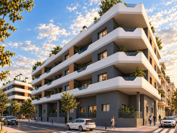 New Build Apartments in Central Santa Pola Near the Beach