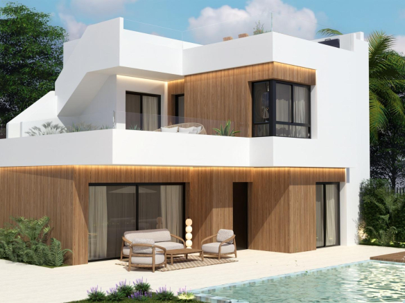 New Build Villas with Private Pool in Vistabella Golf, Orihuela