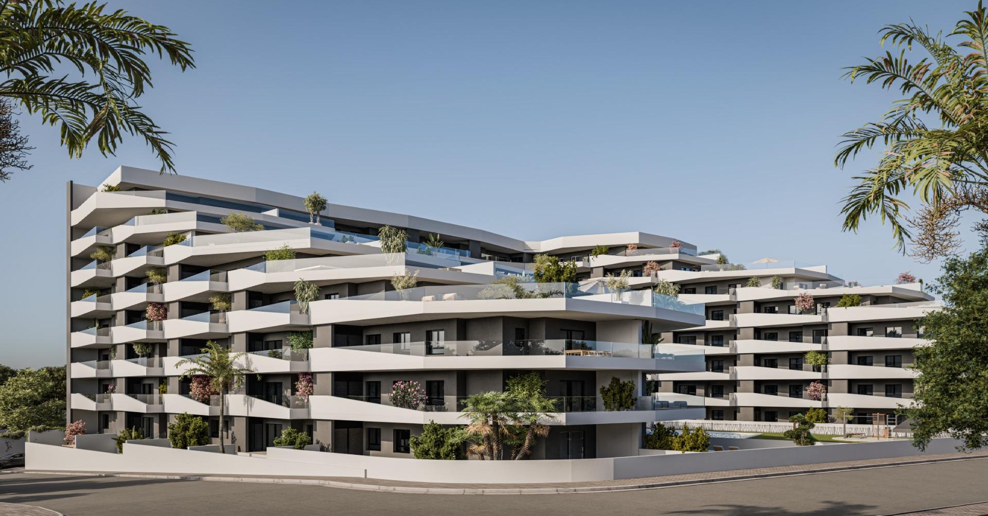 16-1 New Build Apartments with Pool in San Miguel de Salinas
