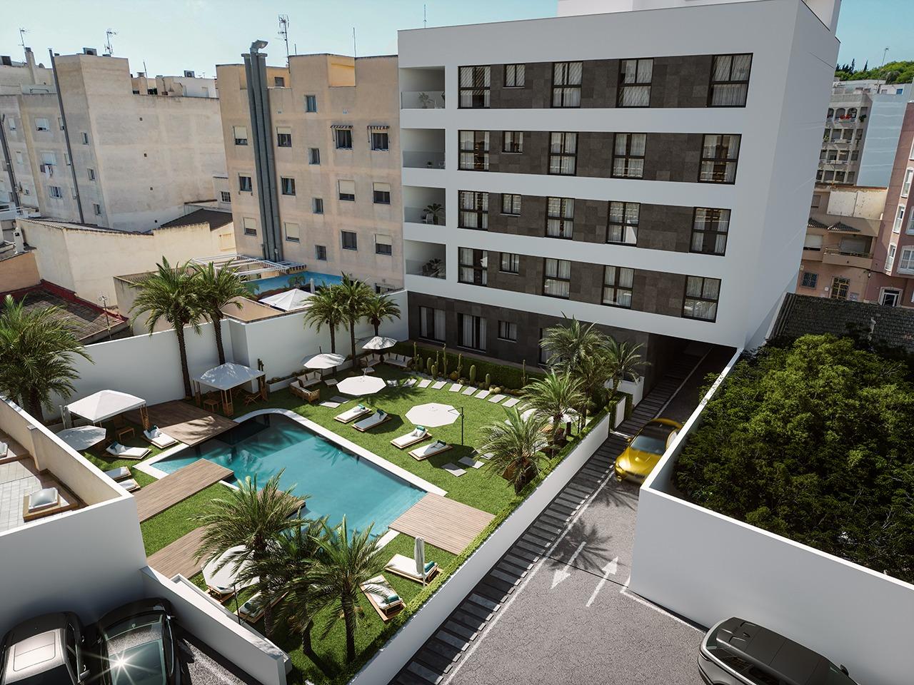 8-1 New Development Apartments in Central Guardamar del Segura, Costa Blanca